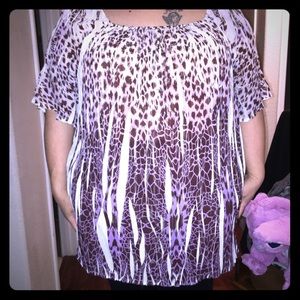 Cute animal print top